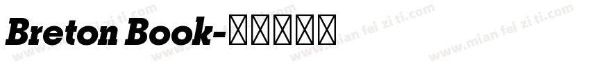 Breton Book字体转换